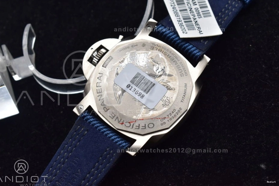 P NY Submersible 997 TI Tit VSF PAM985 Mike Timeless Blue Horn 0725